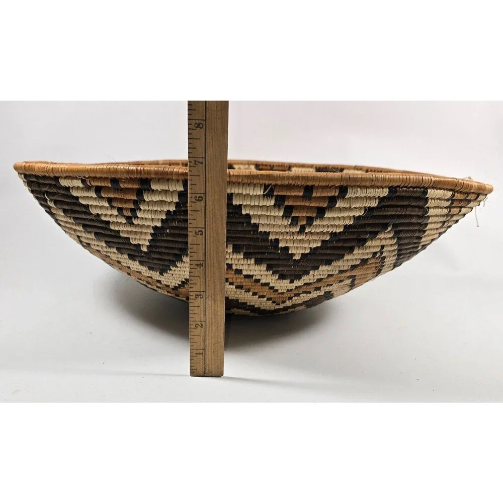 Monumental Zulu Basket Trio –  Vintage Handwoven Signed Documented, Large